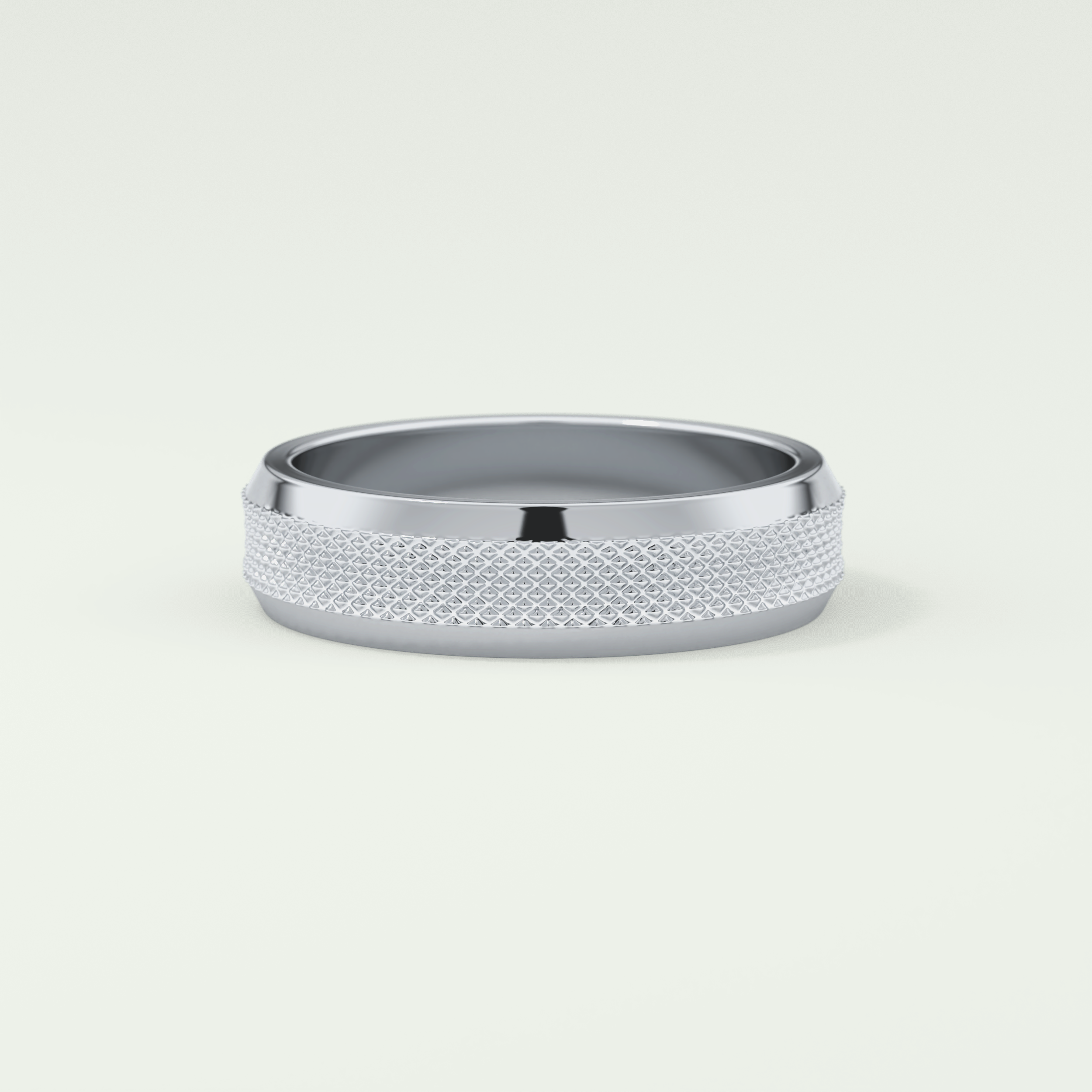 Textured CVD Wedding Band