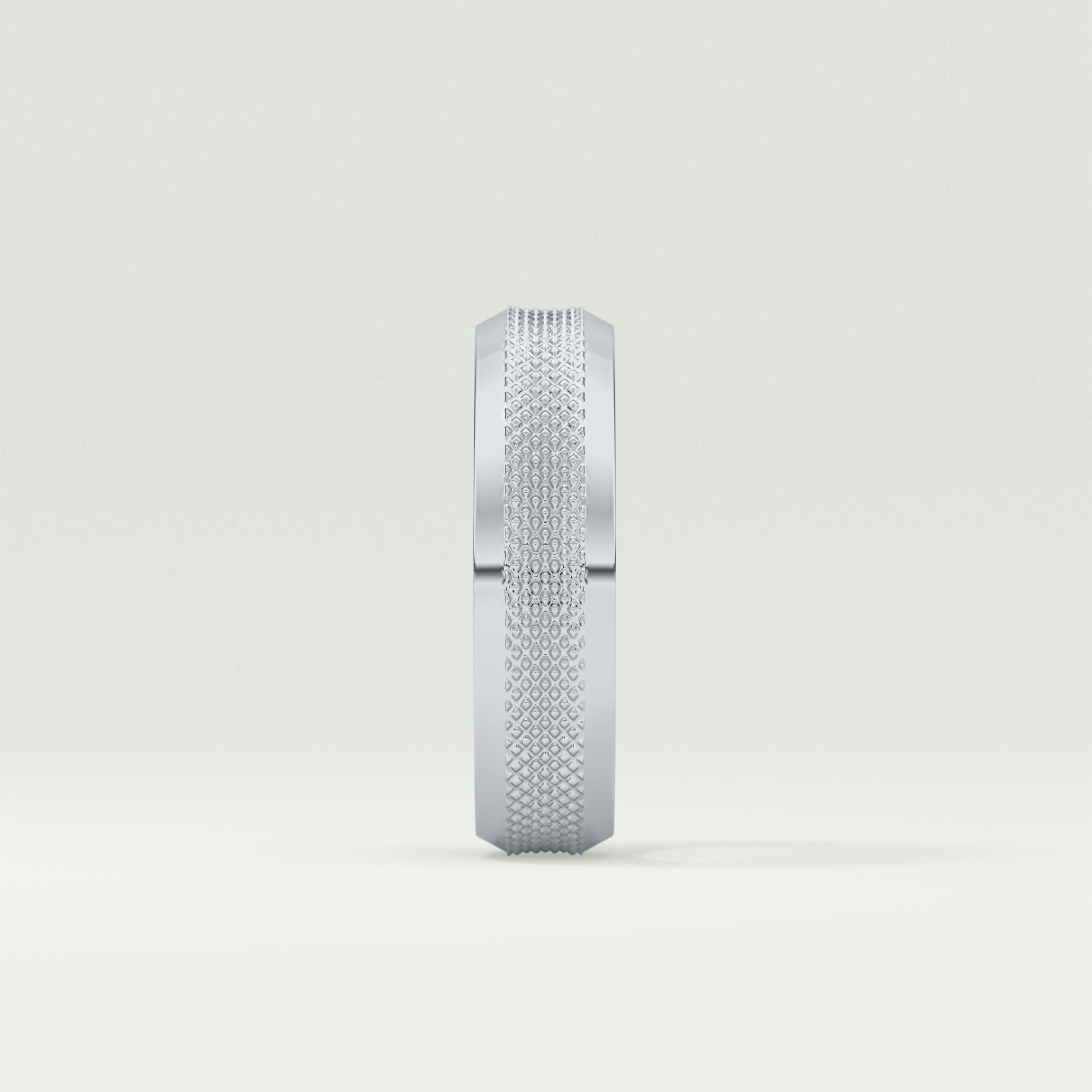 Textured CVD Wedding Band