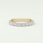 1.1 TCW Round Shaped Lab Grown Diamond Wedding Band