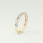 1.1 TCW Round Shaped Lab Grown Diamond Wedding Band