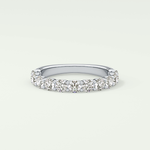 1.1 TCW Round Shaped Lab Grown Diamond Wedding Band