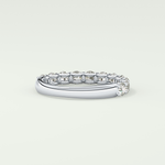 1.1 TCW Round Shaped Lab Grown Diamond Wedding Band