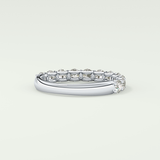1.1 TCW Round Shaped Lab Grown Diamond Wedding Band