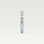 1.1 TCW Round Shaped Lab Grown Diamond Wedding Band