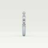 1.1 TCW Round Shaped Lab Grown Diamond Wedding Band