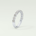 1.1 TCW Round Shaped Lab Grown Diamond Wedding Band