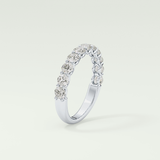 1.1 TCW Round Shaped Lab Grown Diamond Wedding Band