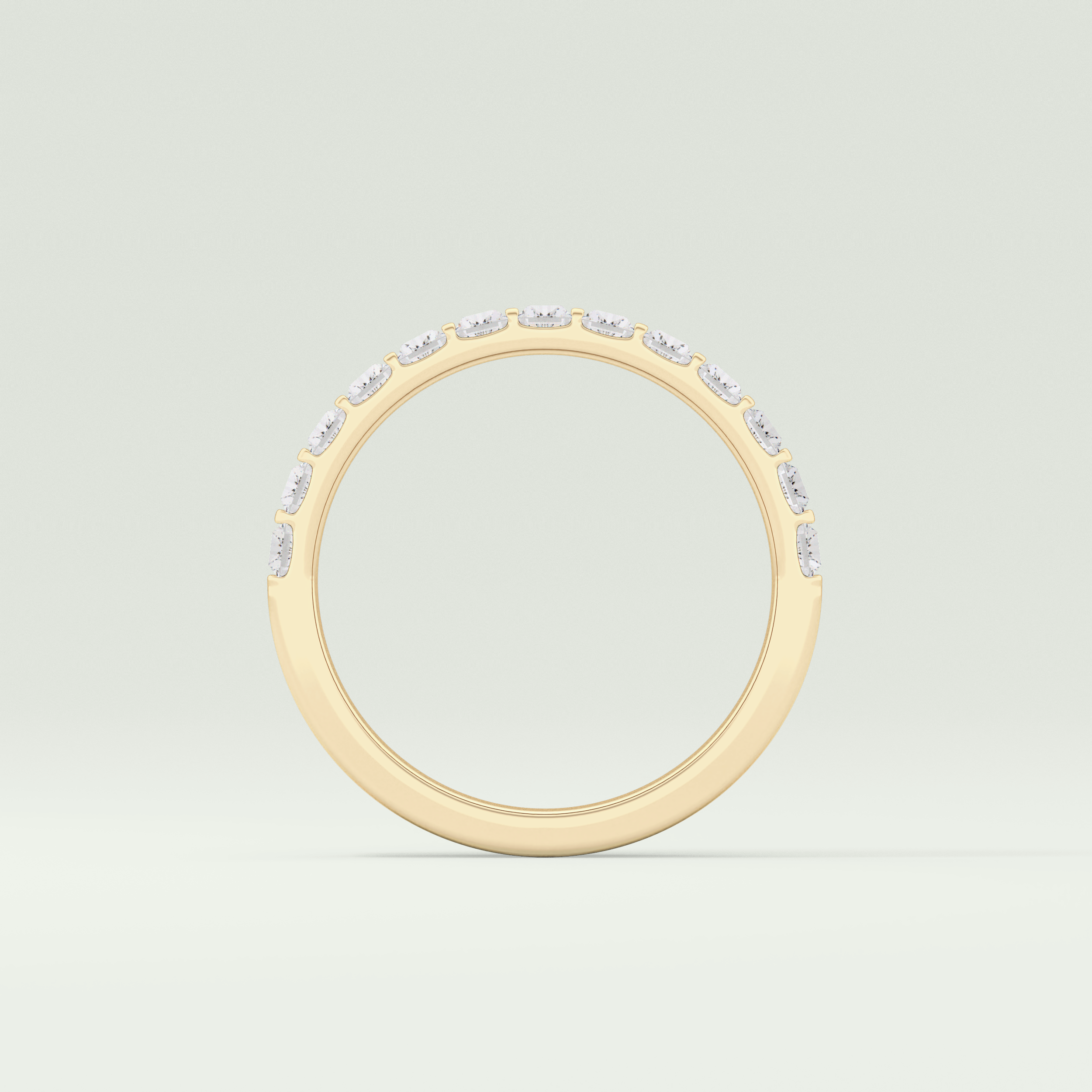 1.08 TCW Baguette Shaped Lab Grown Diamond Wedding Band