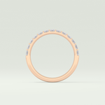 1.08 TCW Baguette Shaped Lab Grown Diamond Wedding Band