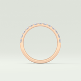 1.08 TCW Baguette Shaped Lab Grown Diamond Wedding Band