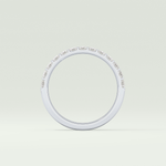 1.08 TCW Baguette Shaped Lab Grown Diamond Wedding Band