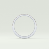 1.08 TCW Baguette Shaped Lab Grown Diamond Wedding Band