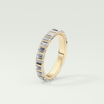 1.08 TCW Baguette Shaped Lab Grown Diamond Wedding Band