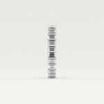 1.08 TCW Baguette Shaped Lab Grown Diamond Wedding Band