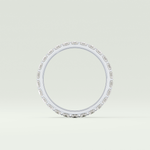 1.08 TCW Baguette Shaped Lab Grown Diamond Wedding Band