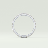 1.08 TCW Baguette Shaped Lab Grown Diamond Wedding Band
