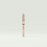 0.09 TCW Round Shaped Lab Grown Diamond Wedding Band