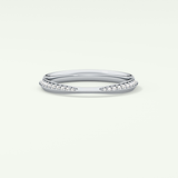 0.16 TCW Round Shaped Lab Grown Diamond Wedding Band