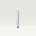 0.16 TCW Round Shaped Lab Grown Diamond Wedding Band