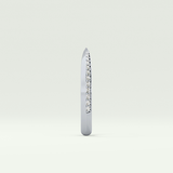 0.16 TCW Round Shaped Lab Grown Diamond Wedding Band