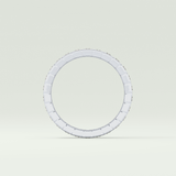 0.8 TCW Baguette Shaped Lab Grown Diamond Wedding Band