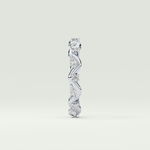 0.56 TCW Round & Marquise Shaped Lab Grown Diamond Wedding Band