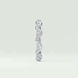 0.56 TCW Round & Marquise Shaped Lab Grown Diamond Wedding Band
