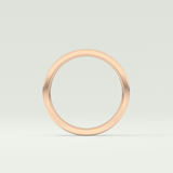 0.7 TCW Round Shaped Lab Grown Diamond Wedding Band