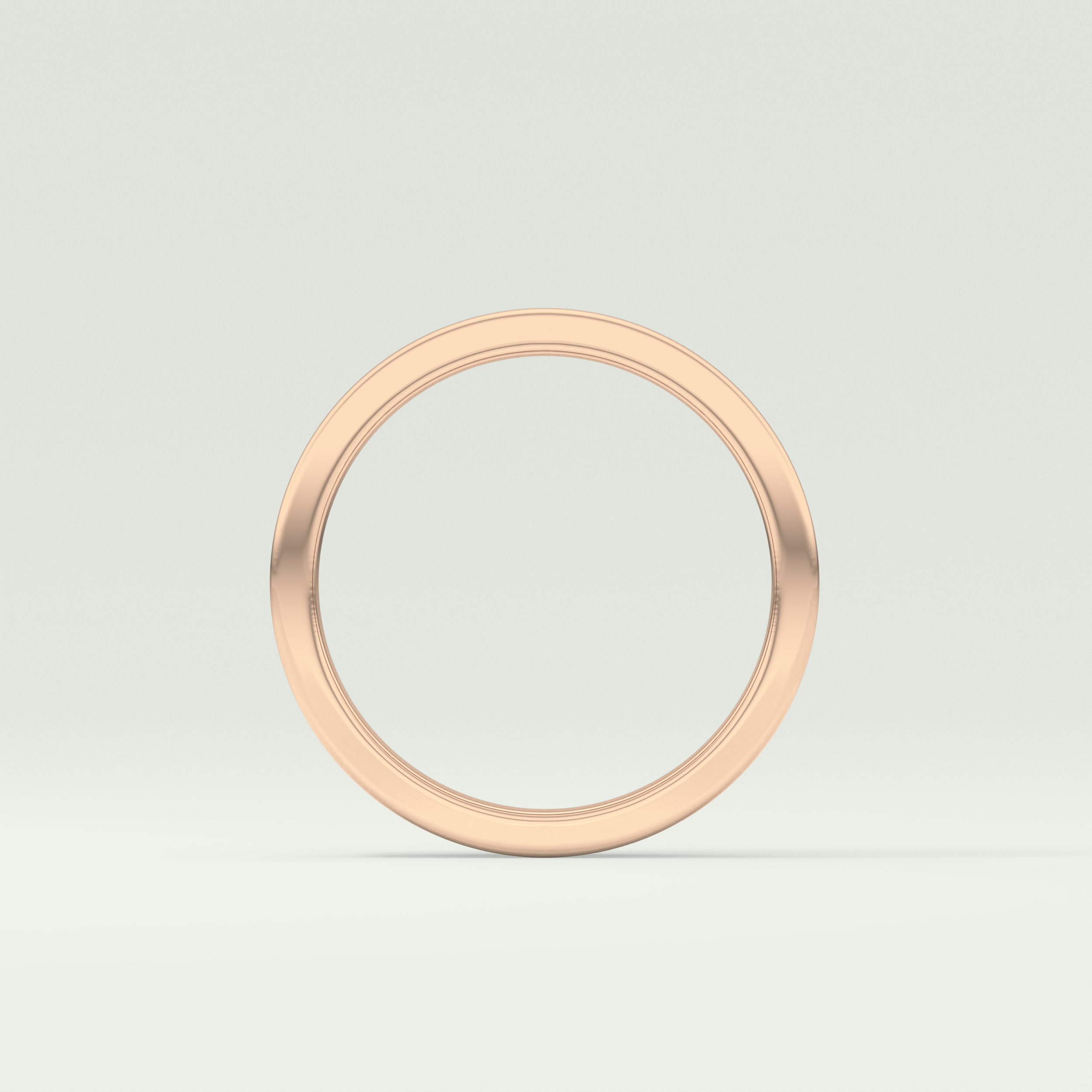 0.7 TCW Round Shaped Lab Grown Diamond Wedding Band