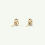 1 TCW Oval Solitaire April-Diamond Stud Earrings 5