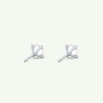 1 TCW Round Solitaire Lab-Grown Diamond Stud Earrings 19