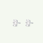 1 TCW Oval Solitaire Lab-Grown Diamond Stud Earrings 20