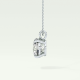 Elegant 2 CT Round Lab-Grown Diamond Solitaire Necklace