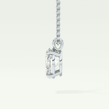 Elegant 2 CT Oval Lab-Grown Diamond Solitaire Necklace