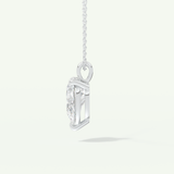 0.5-2 CT Pear Lab-Grown Diamond Solitaire Necklace