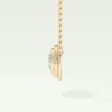 Elegant 1.5 CT Marquise Lab-Grown Diamond Solitaire & Bezel Necklace 5