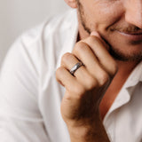 Classic Textured Wedding Band