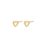 Heart Stud Earrings