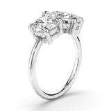 3 TCW Round & Pear Cut Toi Et Moi Lab-Grown Diamond Engagement Ring