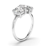 3 TCW Round & Oval Cut Toi Et Moi Lab-Grown Diamond Engagement Ring