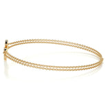0.02 CT Round Shaped Lab-Grown Diamond Clover Bracelet