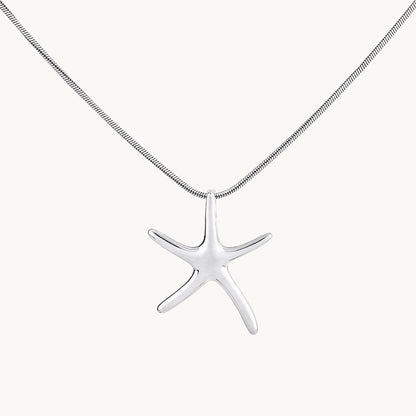Starfish Shaped Pendant Necklace
