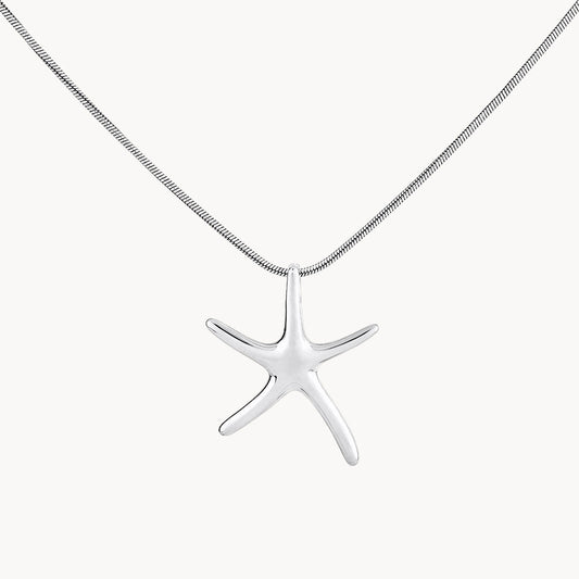 Starfish Shaped Pendant Necklace