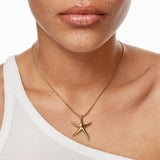 Starfish Shaped Pendant Necklace