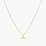 Micro T-Bar Necklace