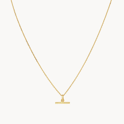 Micro T-Bar Necklace