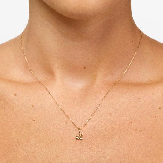 Cherry Pendant Necklace
