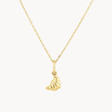 Croissant Pendant Necklace