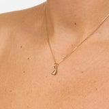 Croissant Pendant Necklace