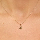 Croissant Pendant Necklace